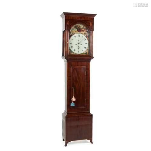 Scottish Tall Case Clock by Robertson of Glasgow