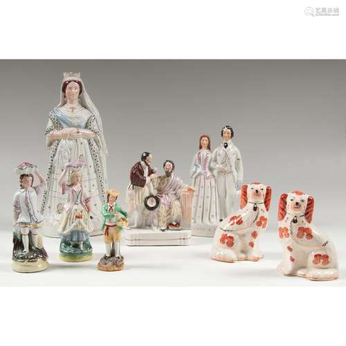 Staffordshire Pottery Figures