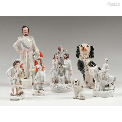 Staffordshire Pottery Figures