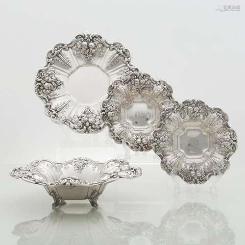 Cartier  and  Reed & Barton  Sterling Hollowware,