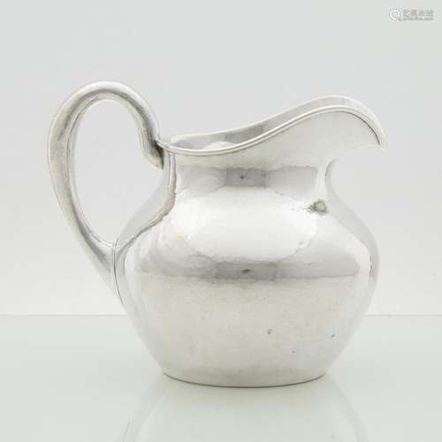 The Kalo Shop  Hand-Hammered Sterling Pitcher