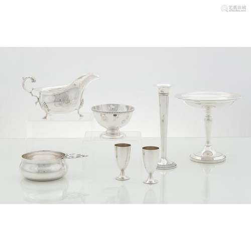 American and British Sterling Tablewares