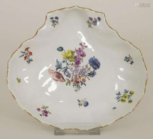 Muschel-Schale / A shell shaped bowl, Meissen, um 1750