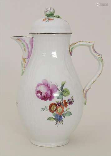 Rokoko Kaffeekanne / A Rococo coffee pot, KPM, Berlin,