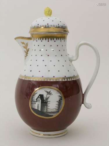 Barock Kaffeekanne / A Baroque coffee pot, Wien, 18.