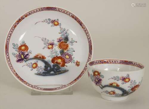 Koppchen mit Unterschale / A tea bowl and saucer,