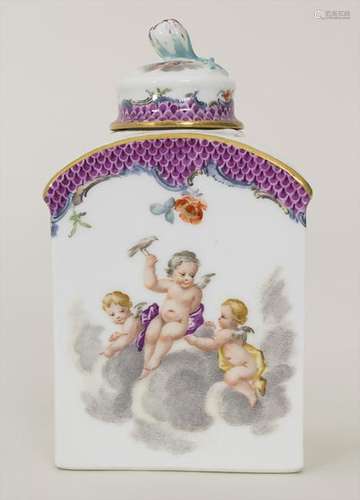 Teedose / A tea caddy, Meissen, um 1750 Material: