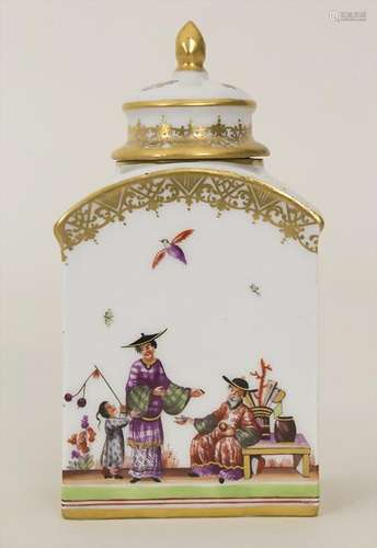 Teedose / A tea caddy, Christian Friedrich Herold,