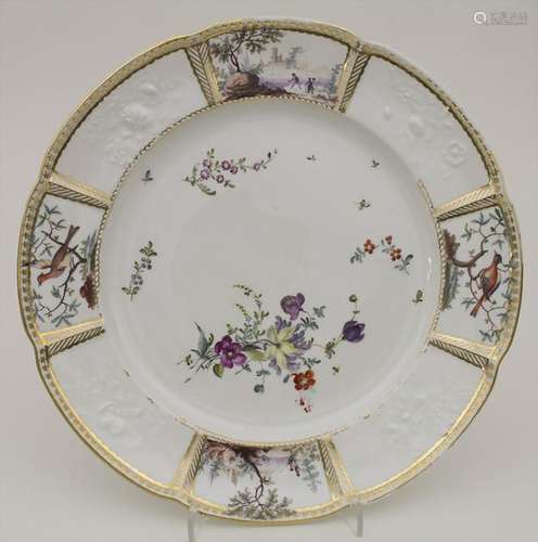 Teller / A plate, Frankenthal, um 1759-60 Material: