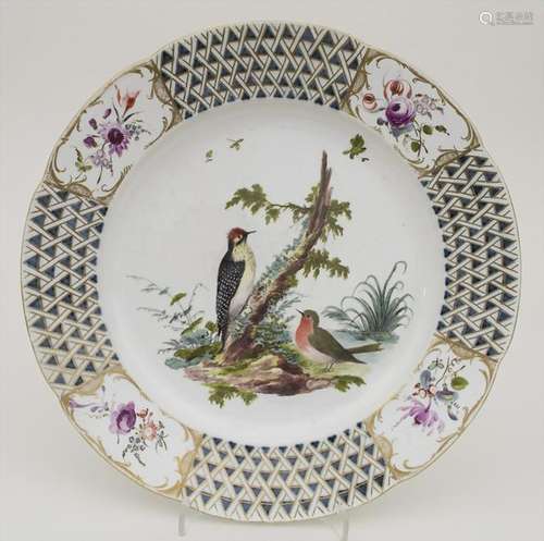 Teller / A plate, Frankenthal, um 1765 Material: