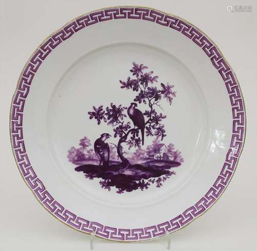 Teller / A plate, Frankenthal, um 1768 Material: