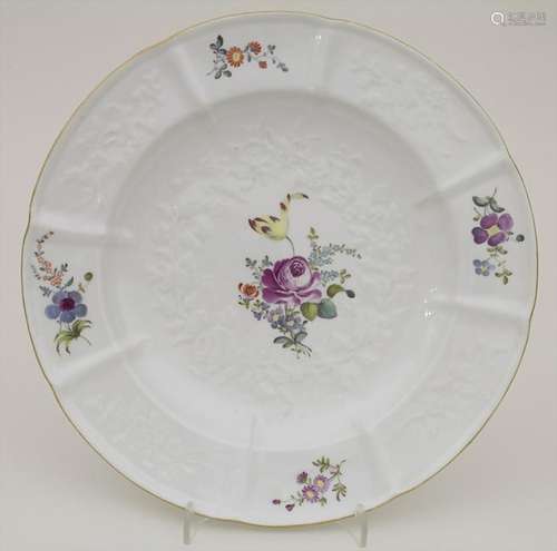 Teller / A plate, Frankenthal, um 1759 Material: