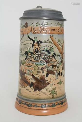 Bierkrug / A beer mug, Villeroy & Boch, Wallerfangen,