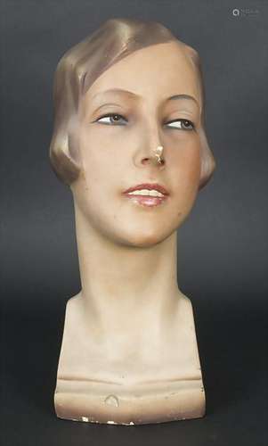 Schaufensterbüste / A shop window bust, Wien, um 1920