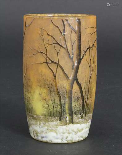 Ziervase 'Der Winter' / A decorative vase 'The Winter',