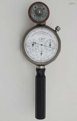 Entfernungsmessgerät mit Chronograph, L.M.T., Paris, um