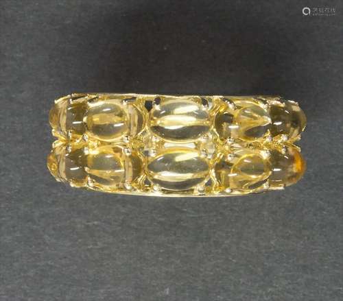 Damenring mit Citrin / A ladies ring with citrine