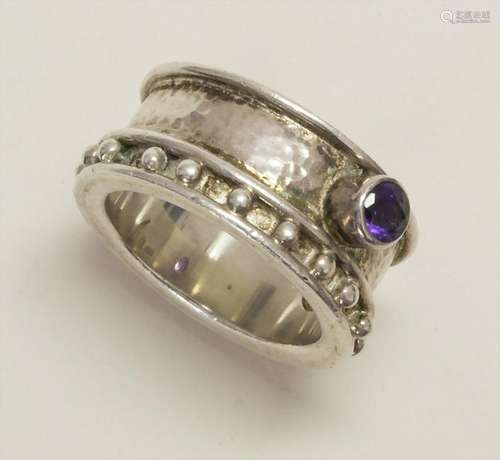 Designer Ring Material: Silber 925, Amethyst,