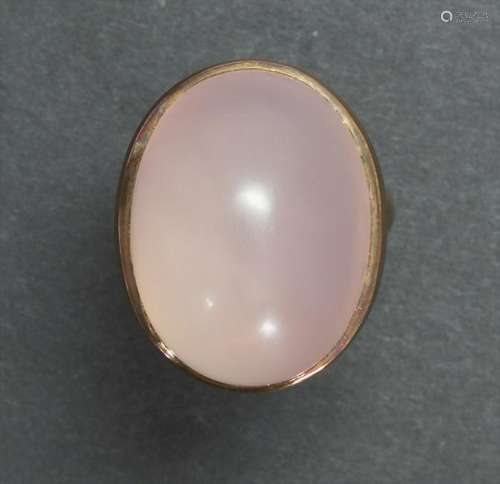 Damenring mit Rosenquarz / A ladies ring with pink