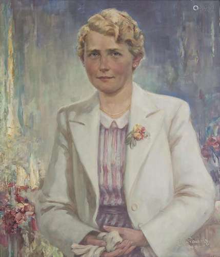 Emil Firnrohr (1881-1968), 'Porträt einer Dame' / 'A