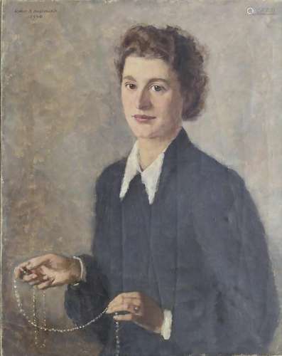 Oskar H. Hagemann (1888-1985), 'Porträt einer Frau mit