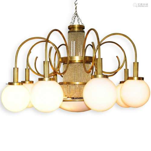 Mid-Century Palace Size Chandelier