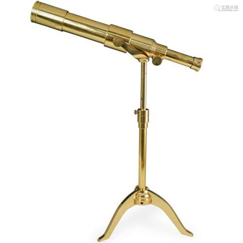 The Glass Eye Gilded Brass Telescope