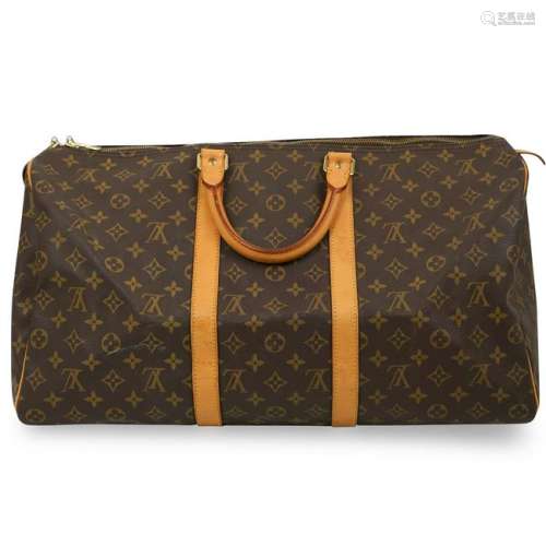 Louis Vuitton Monogram Leather Travel Bag