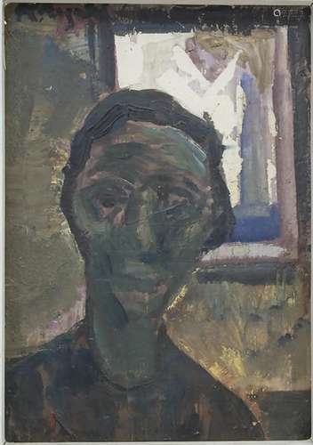 Porträtmaler (20. Jh.), 'Frau am Fenster' / 'A woman by