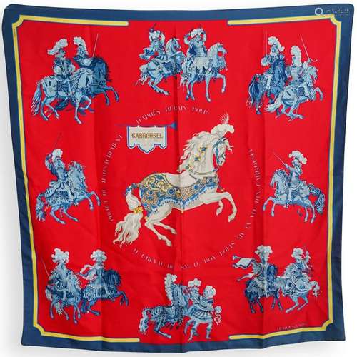 Hermes Silk Scarf