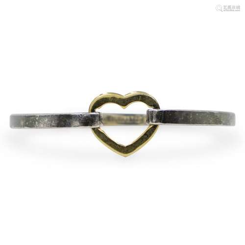 Tiffany and Co. Sterling Heart Bracelet