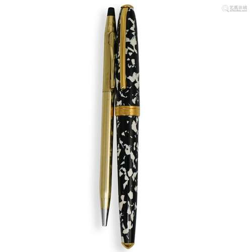 (2 Pc) Gold Plated Pens