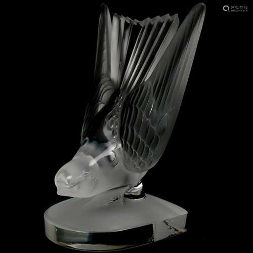 Lalique Sparrow Bookend