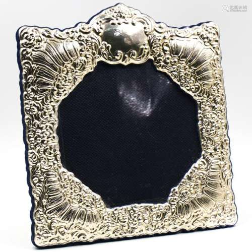 Sterling Silver Repousse Frame