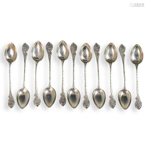 (11 Pc) Sterling Silver Spoons