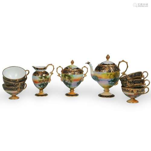 (15 Pc) Nippon Porcelain Tea SetÃ