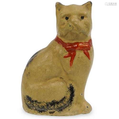 Cast Iron Cat Bank