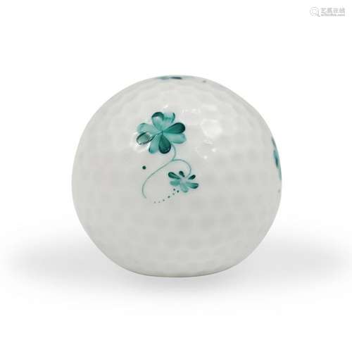 Herend Porcelain Golf Ball