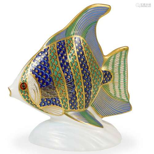 Royal Crown Derby Tropical Fish Paperweight