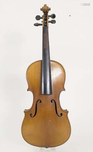 Violine / A violin, deutsch, um 1920 Geige: 3/4,