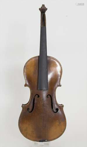 Violine / A violin, deutsch, um 1920 Geige: 3/4,