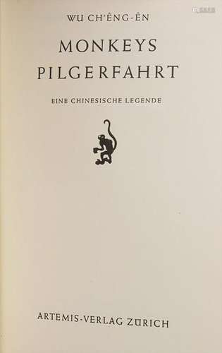 Wu Ch'eng-En: 'Monkey's Pilgerfahrt', Zürich, 1947