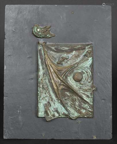 Hardy Schneider-Sato (1919-2002), Bronzerelief 'Genius