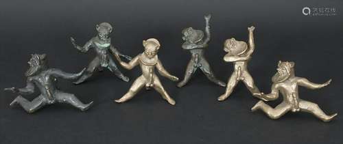 Konvolut 6 Erotika-Figuren / A set of 6 erotic figures