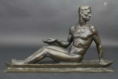 Bronzefigur 'Athlet' / 'An Athlete' Technik: Bronze,