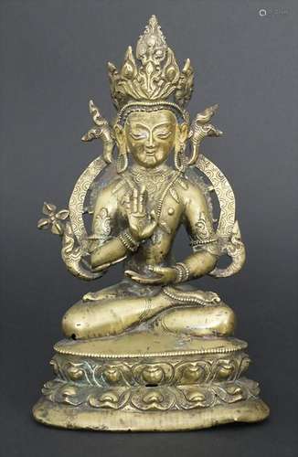 Buddha, Akshobya, Tibet, 17./18. Jh. Material: Bronze,