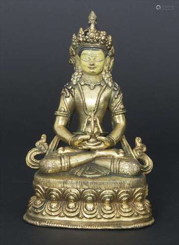 Buddha 'Amitayus', Tibet, 18./19.Jh. Material: Bronze,