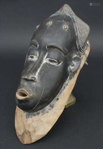 Maske / A mask, Guro/Baule, Elfenbeinküste / Ivory