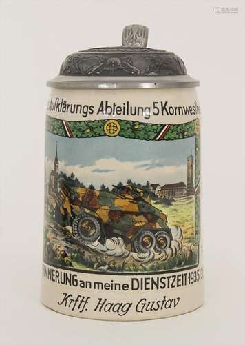 Reservistenkrug 0,5 L, 3. Reich, 2. A.R.7.-1936/38,