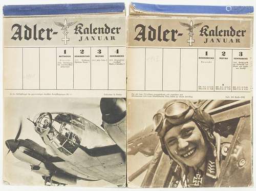 Luftwaffen-Kalender 'Der Adler' / Air Force Calendar,